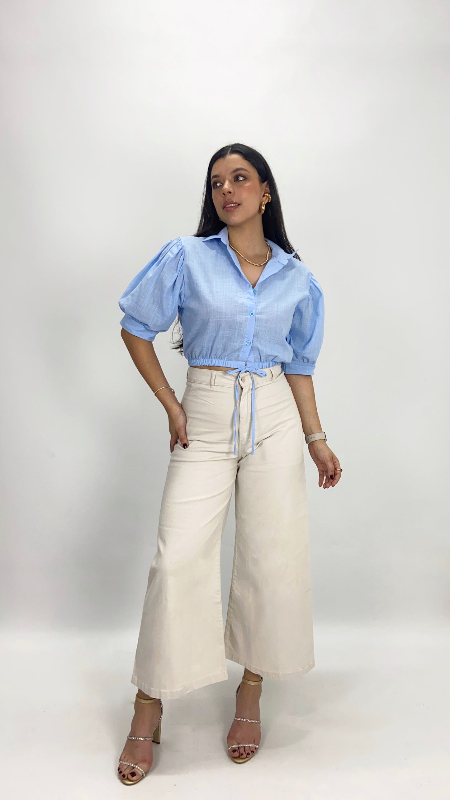 Camisera Laia azul