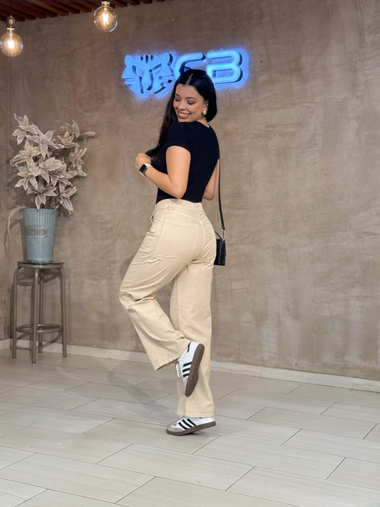 Pantalón Carpintero Lisboa beige