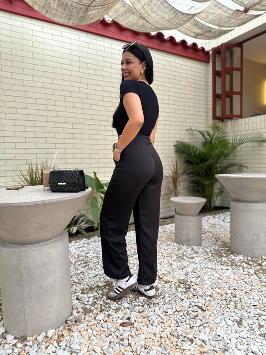 Básica Oslo en RIB licrado negra