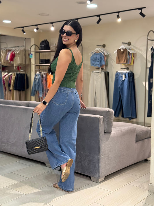 Pantalón Jean Palermo denim medio