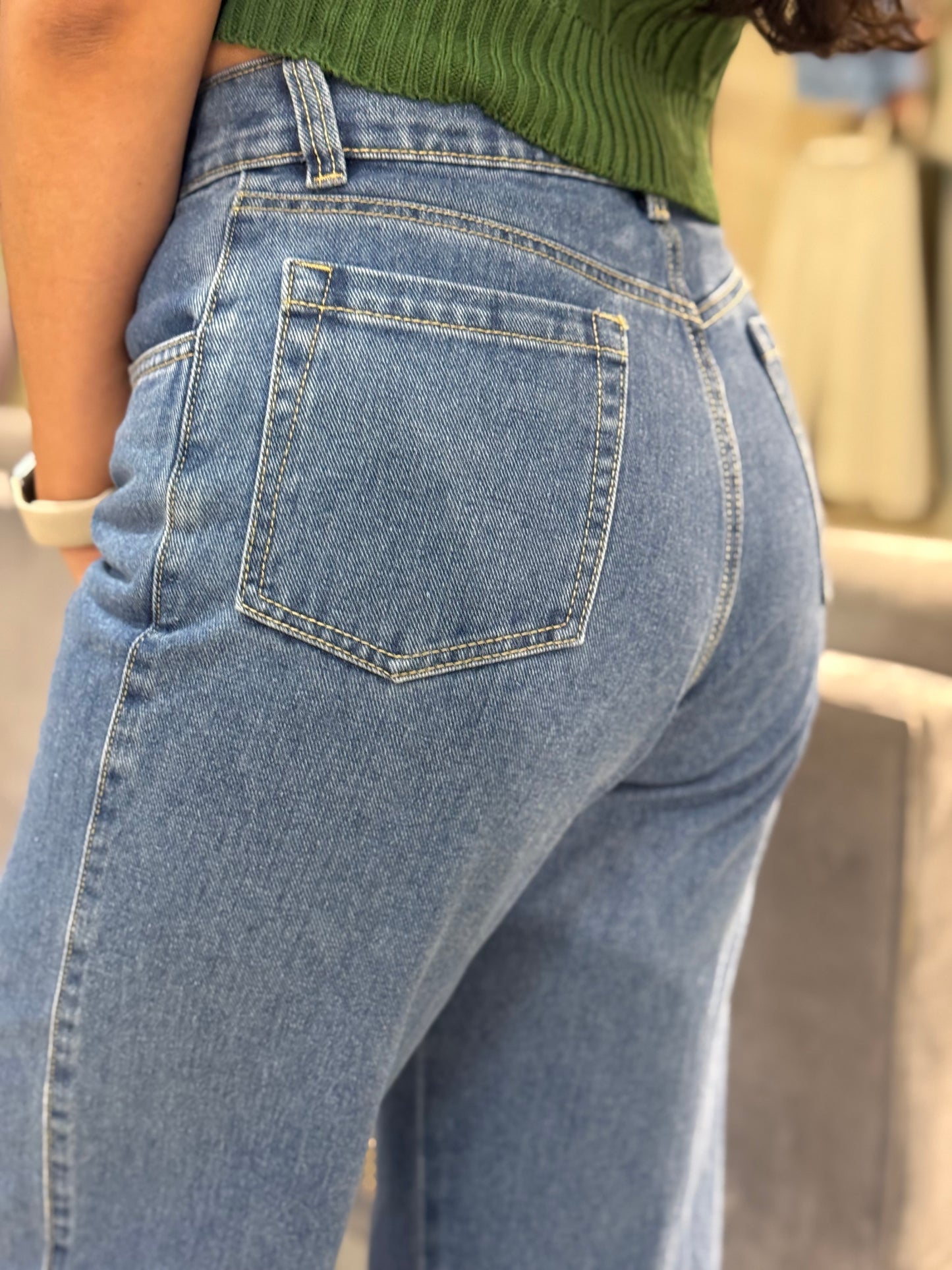 Pantalón Jean Palermo denim medio
