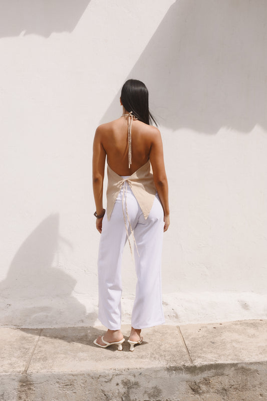 Pantalón Bloom blanco