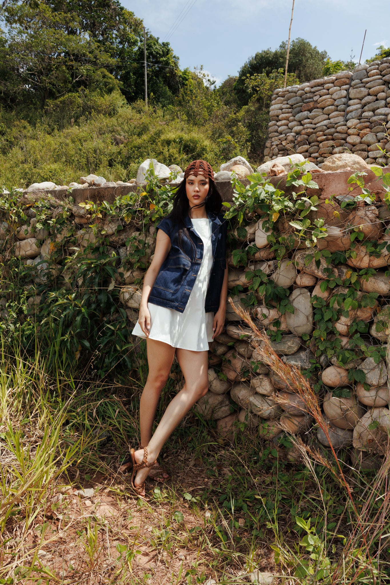 Vestido Arrecife marfil