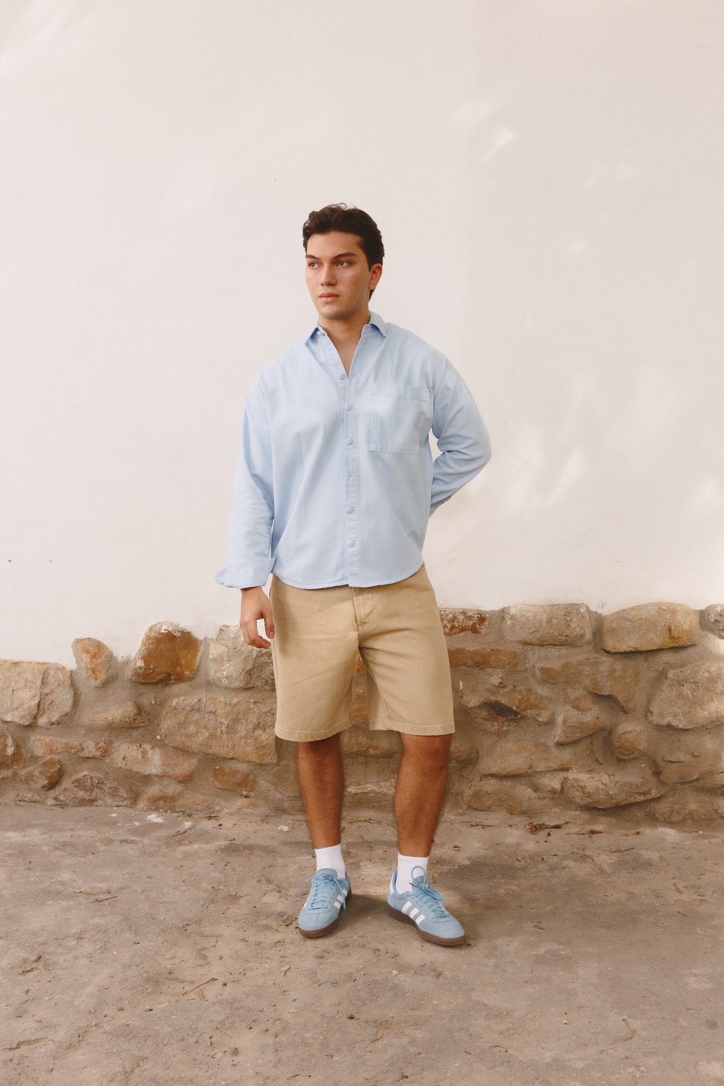 Camisa Fluir con tu Esencia Unisex Baby Blue