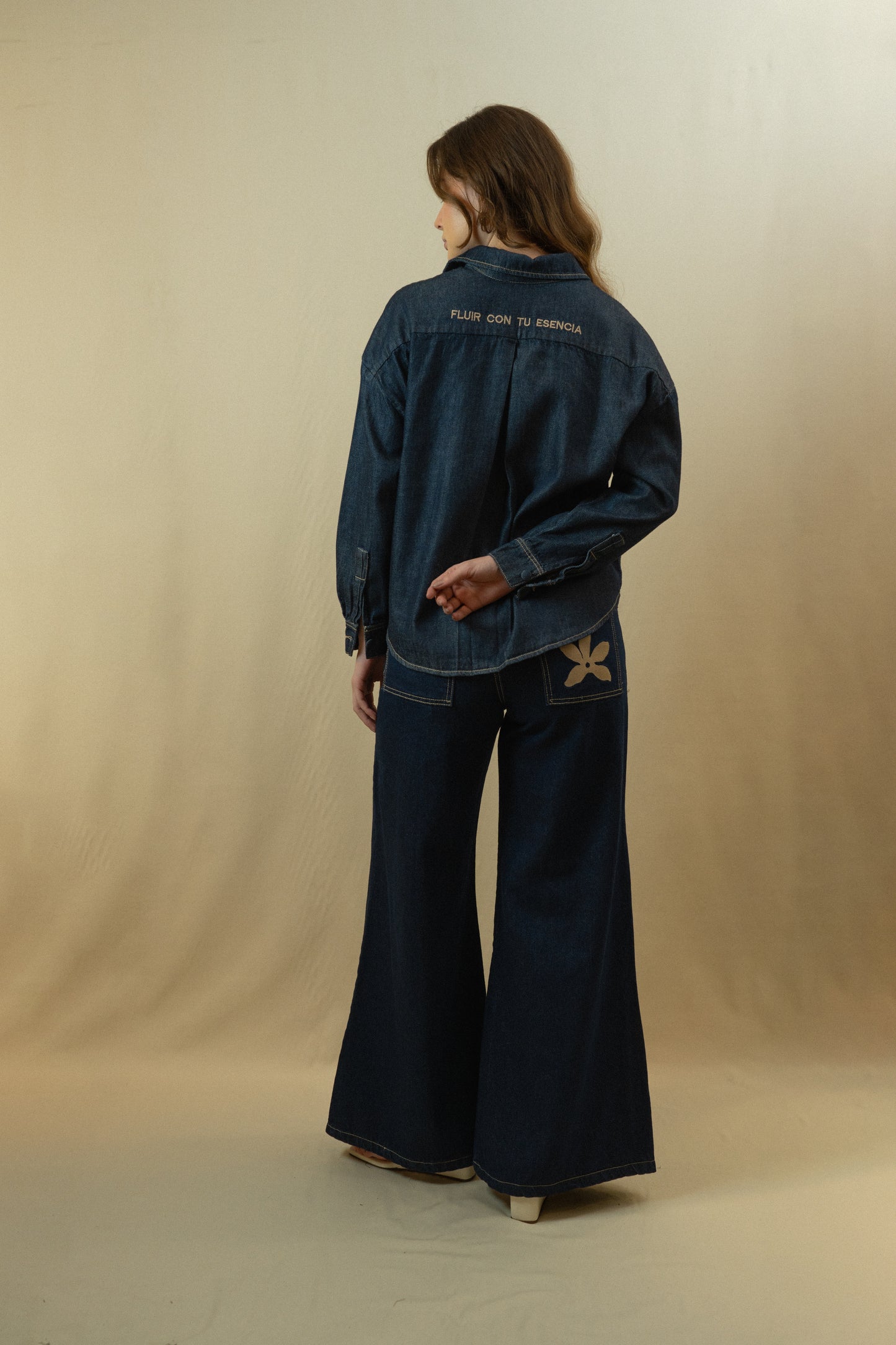 Camisa Fluir con tu Esencia Denim