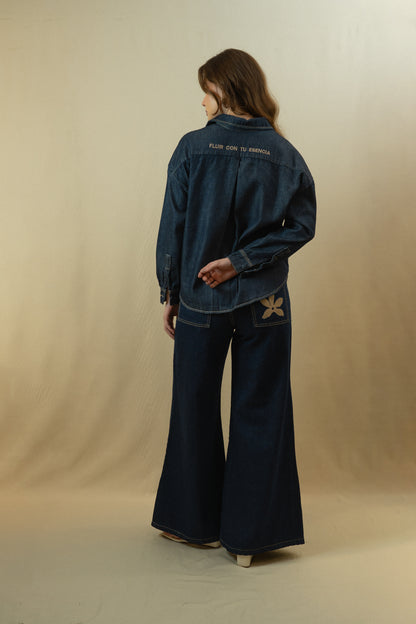 Camisa Fluir con tu Esencia Denim