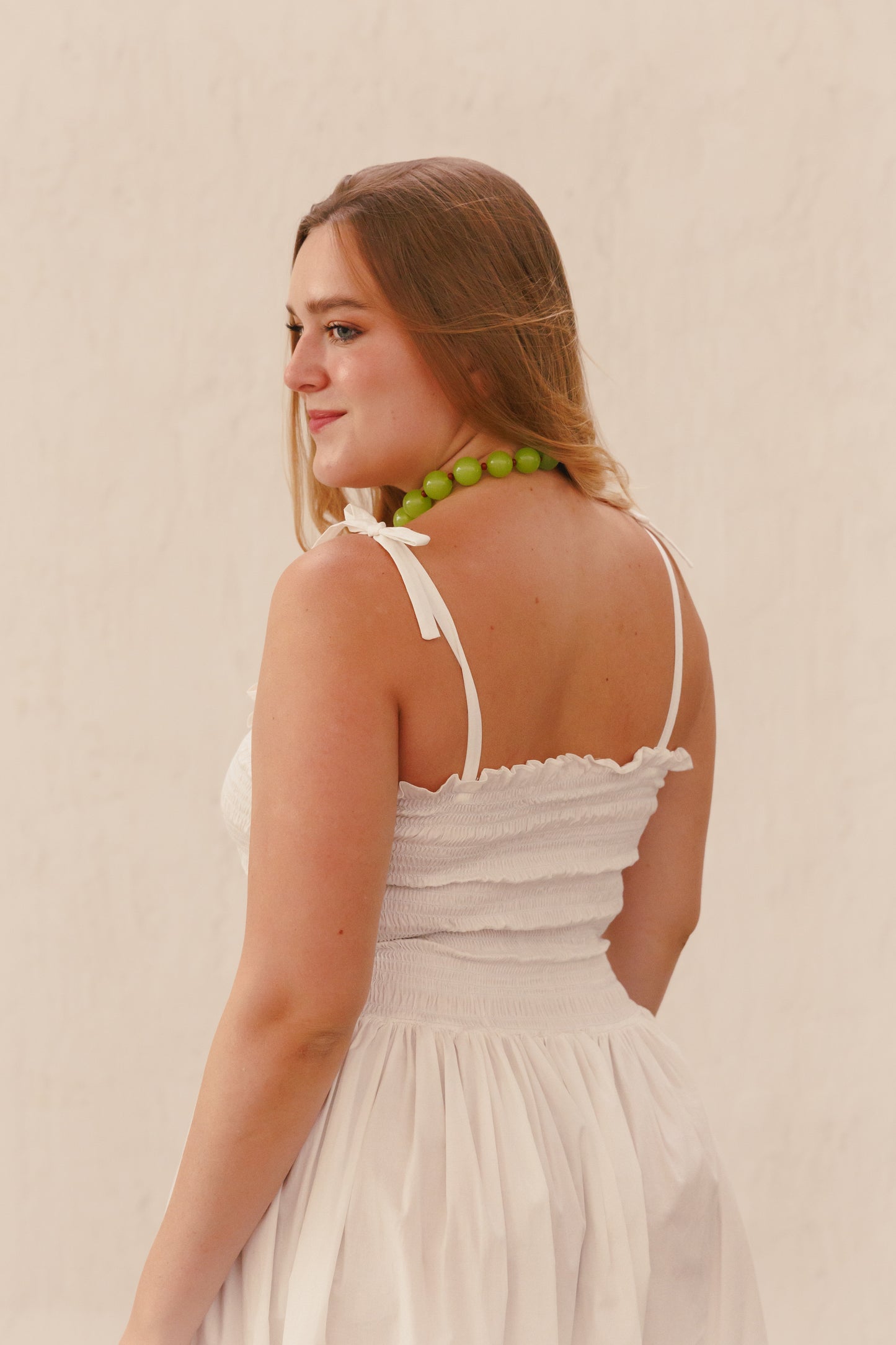 Vestido Cántaro Crema