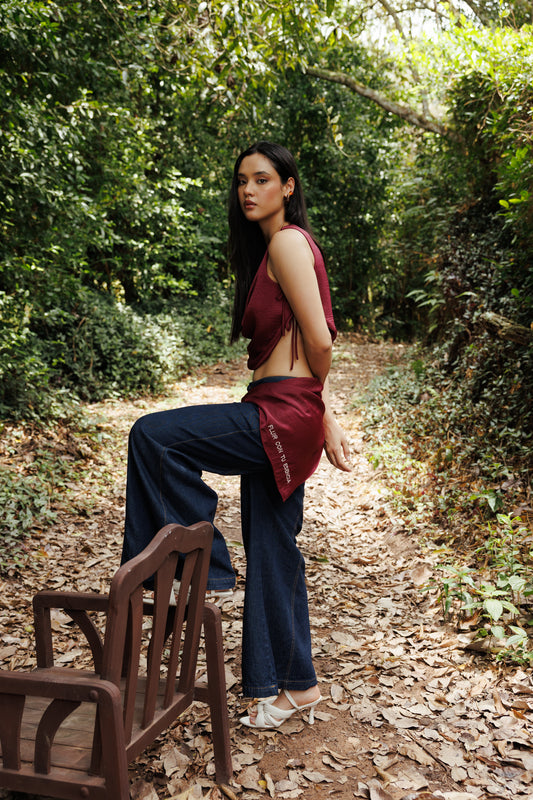 Pantalón Guayacán denim oscuro