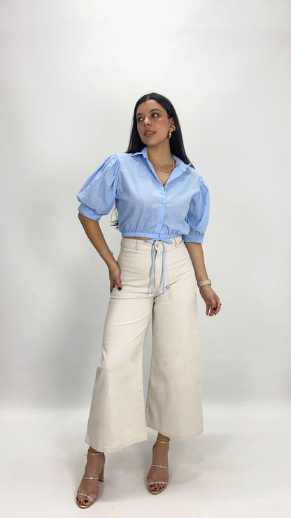 Camisera Laia azul
