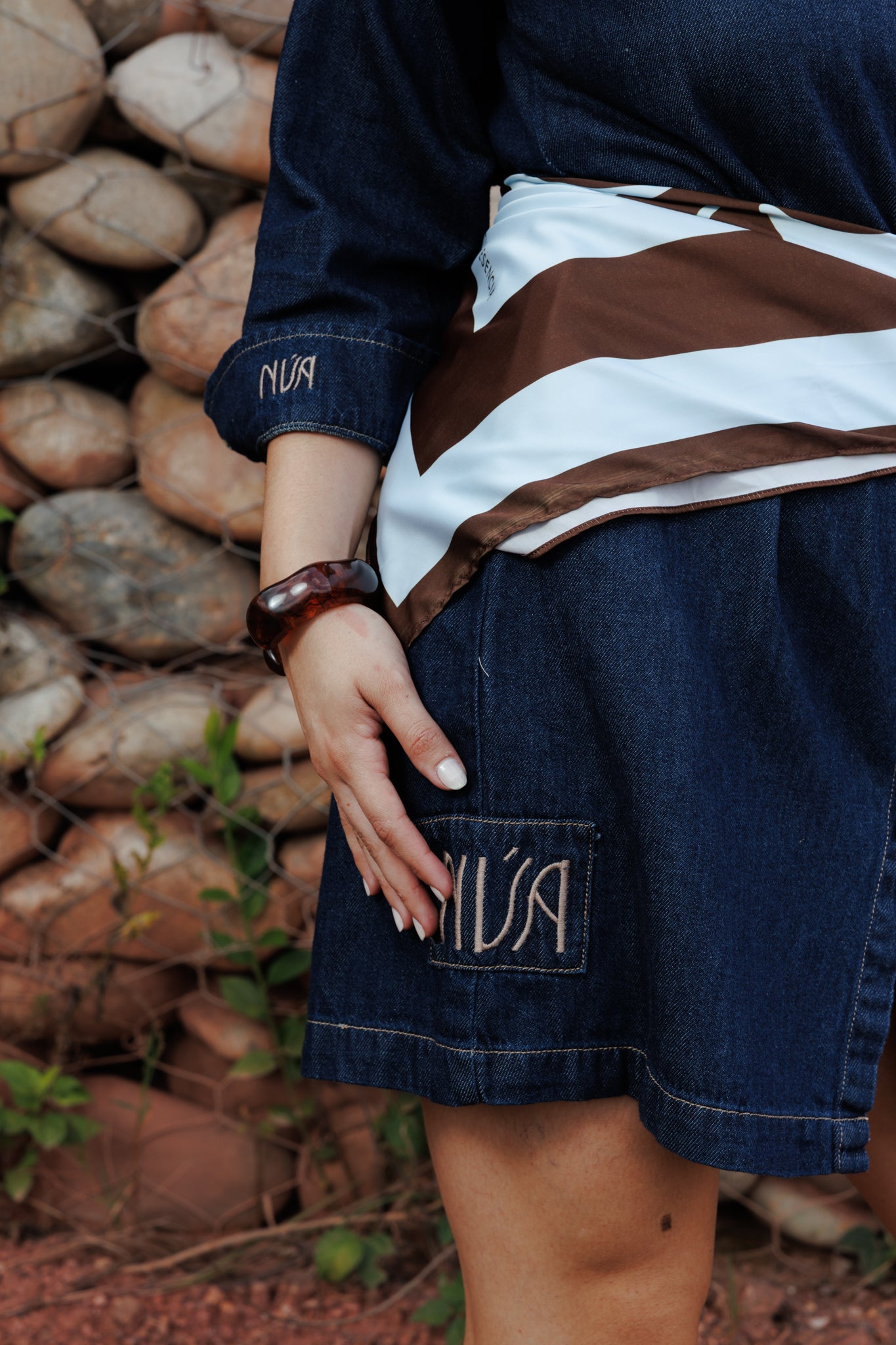 Vestido Camisero Macondo denim