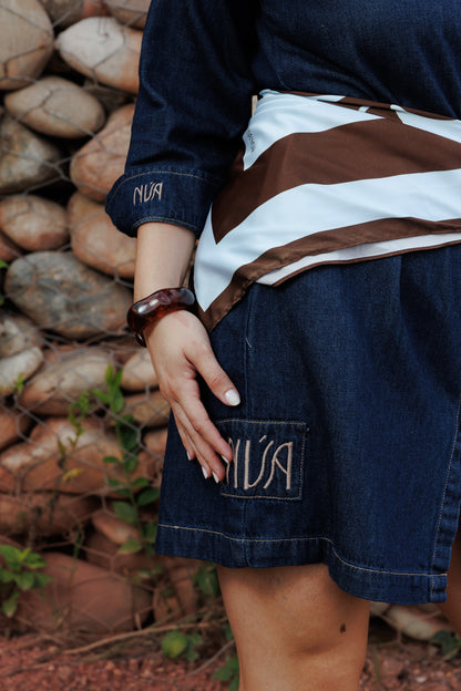 Vestido Camisero Macondo denim