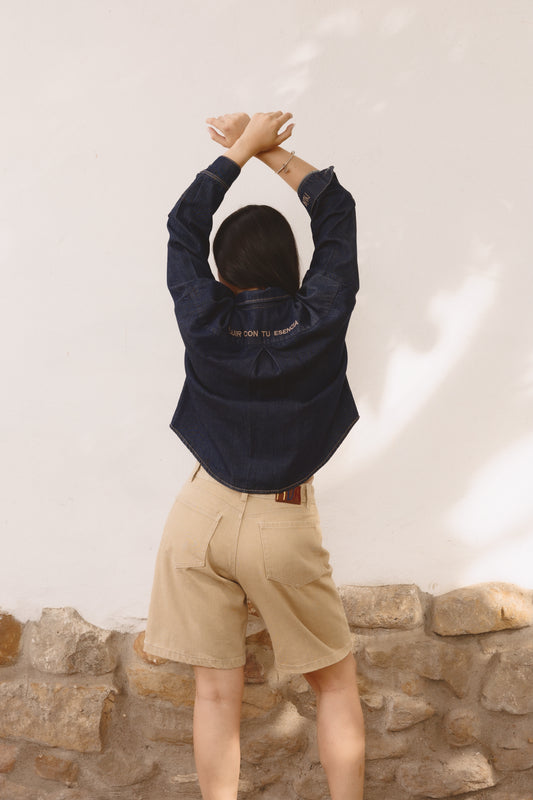 Camisa Fluir con tu Esencia Denim