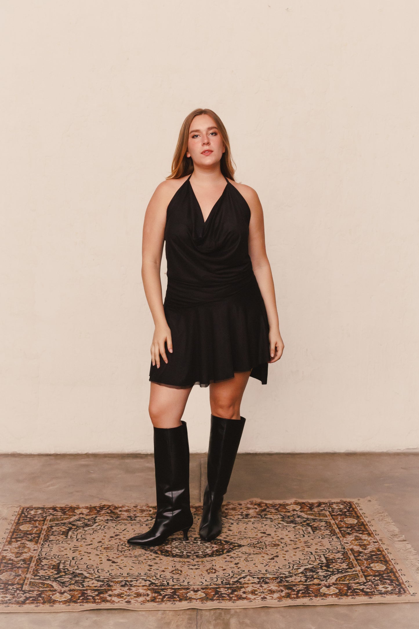 Vestido Corteza Negro