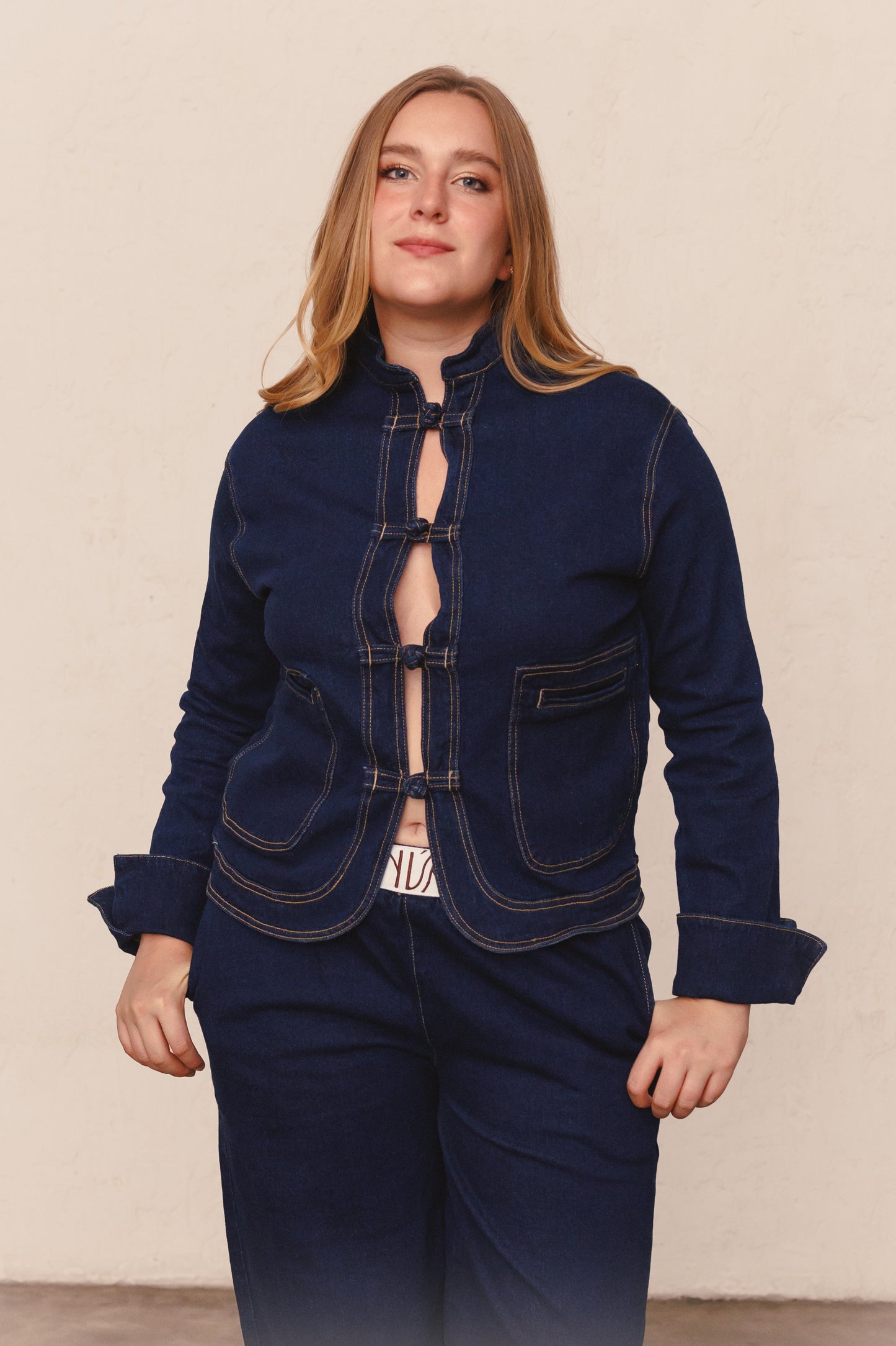 Jacket Tang Lazo denim oscuro