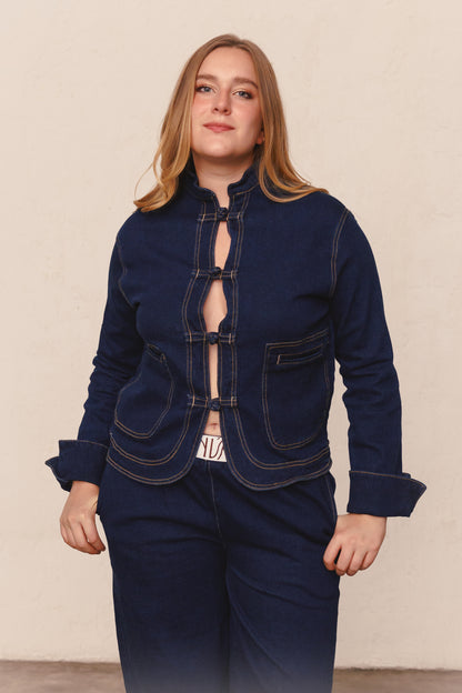 Jacket Tang Lazo denim oscuro