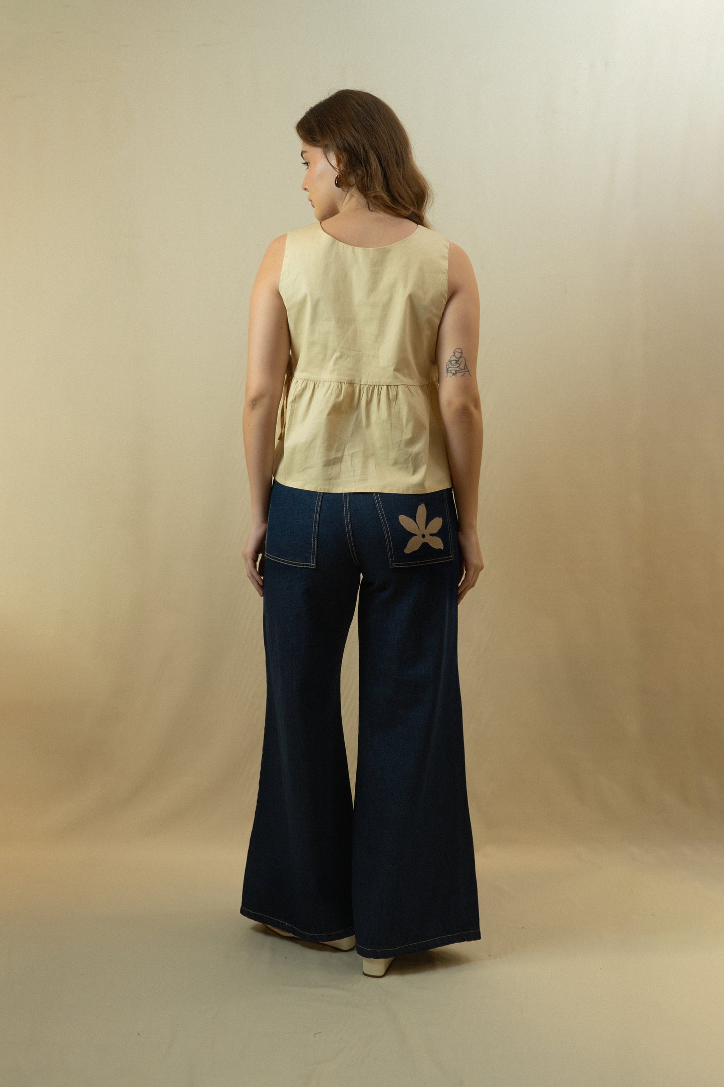 Blusa con Amor para Mí Caqui