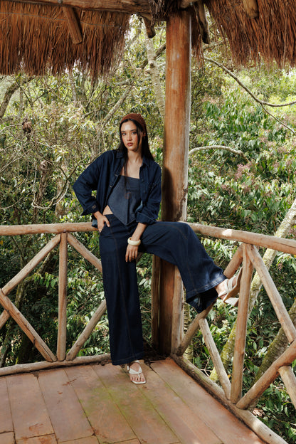 Pantalón Guayacán denim oscuro