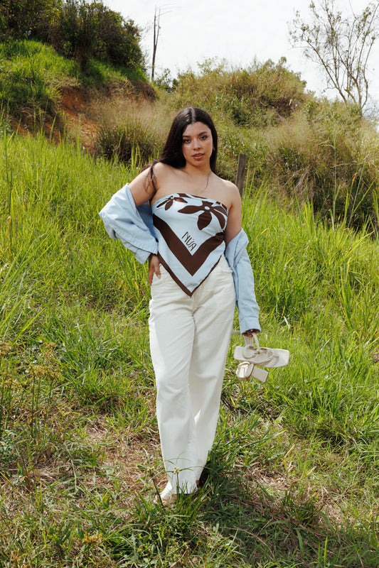 Pantalón Cedro drill marfil