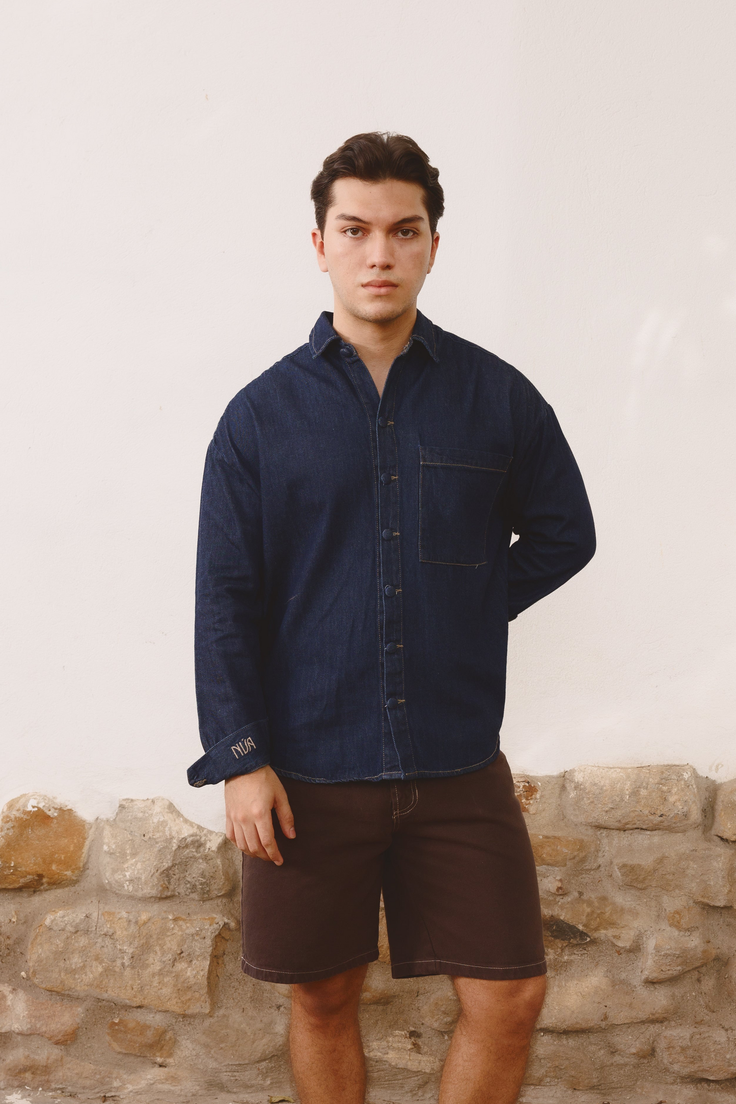 Camisa Fluir con tu Esencia Unisex Denim