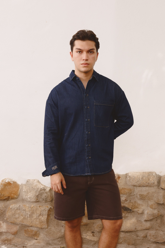 Camisa Fluir con tu Esencia Unisex Denim