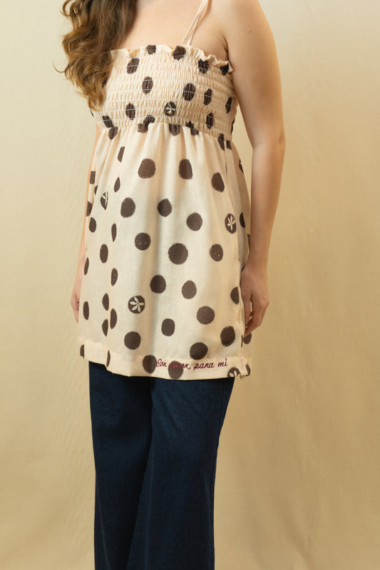 Vestido con Amor para Mi Polka Dots Café