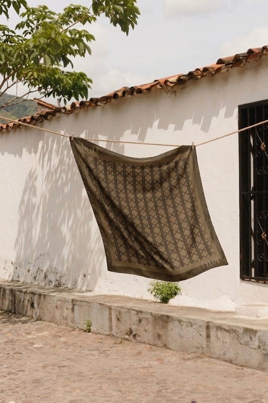 Pañoleta NÚA Mimbre Café