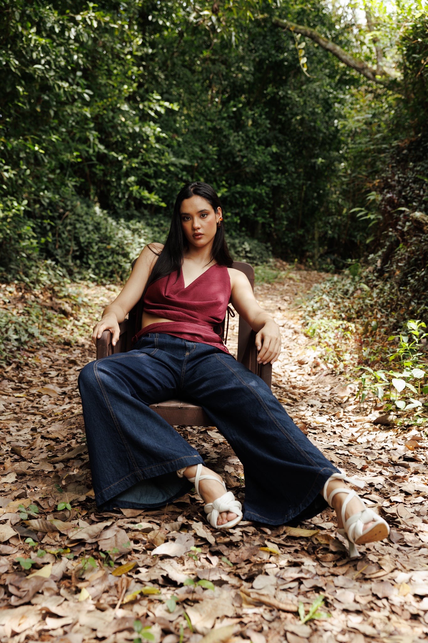 Pantalón Guayacán denim oscuro