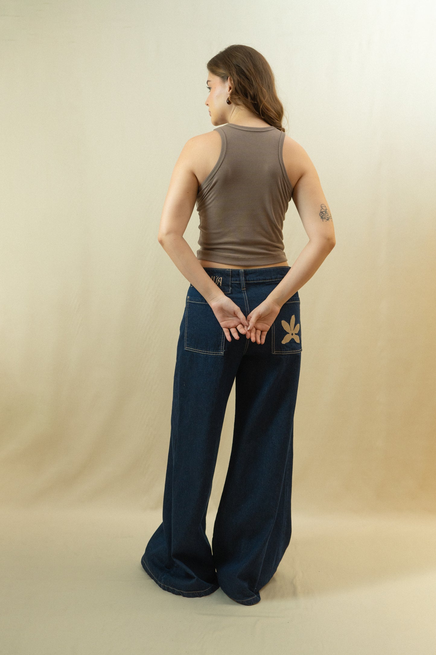 Tank Top Fluir Caqui