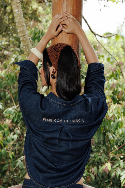 Camisa Fluir con tu Esencia Denim