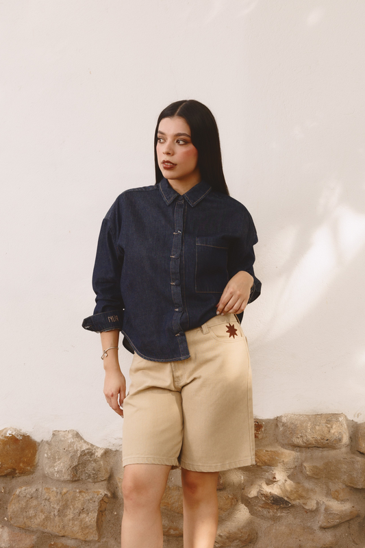 Camisa Fluir con tu Esencia Denim