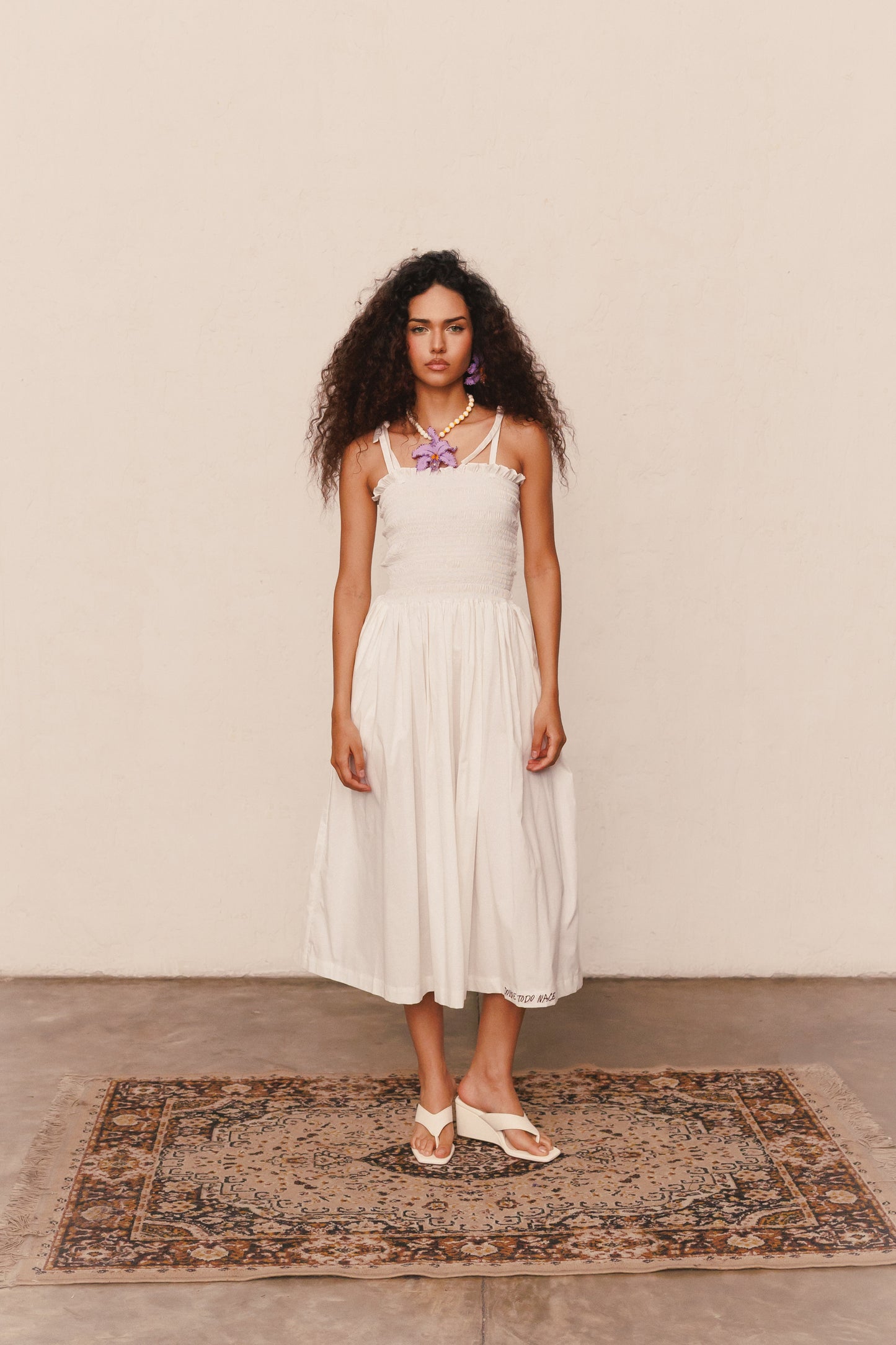 Vestido Cántaro Crema