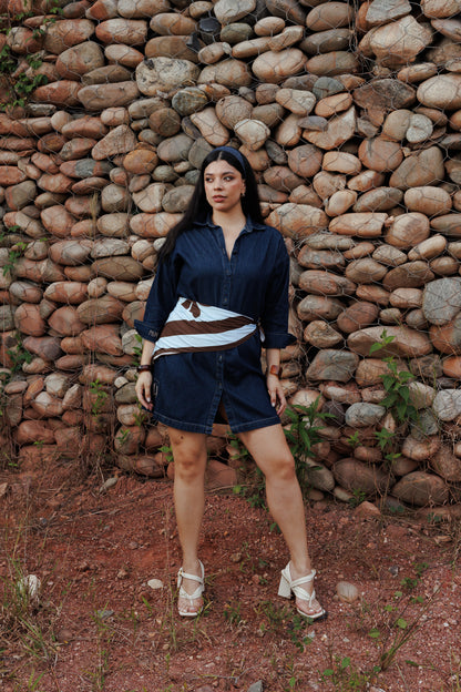 Vestido Camisero Macondo denim