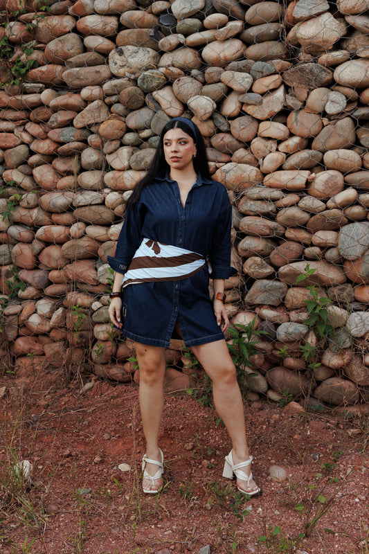 Vestido Camisero Macondo denim