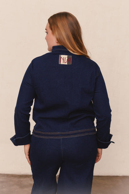 Jacket Tang Lazo denim oscuro