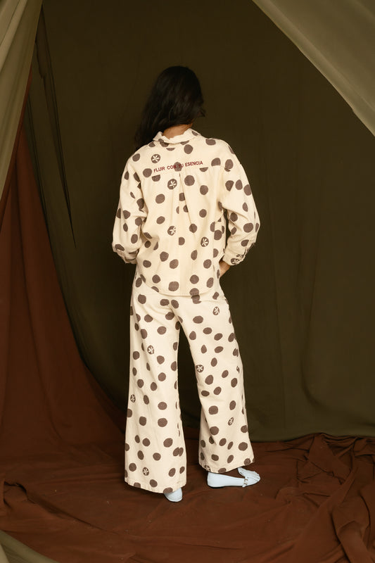 Camisa Fluir con tu Esencia Polka Dots