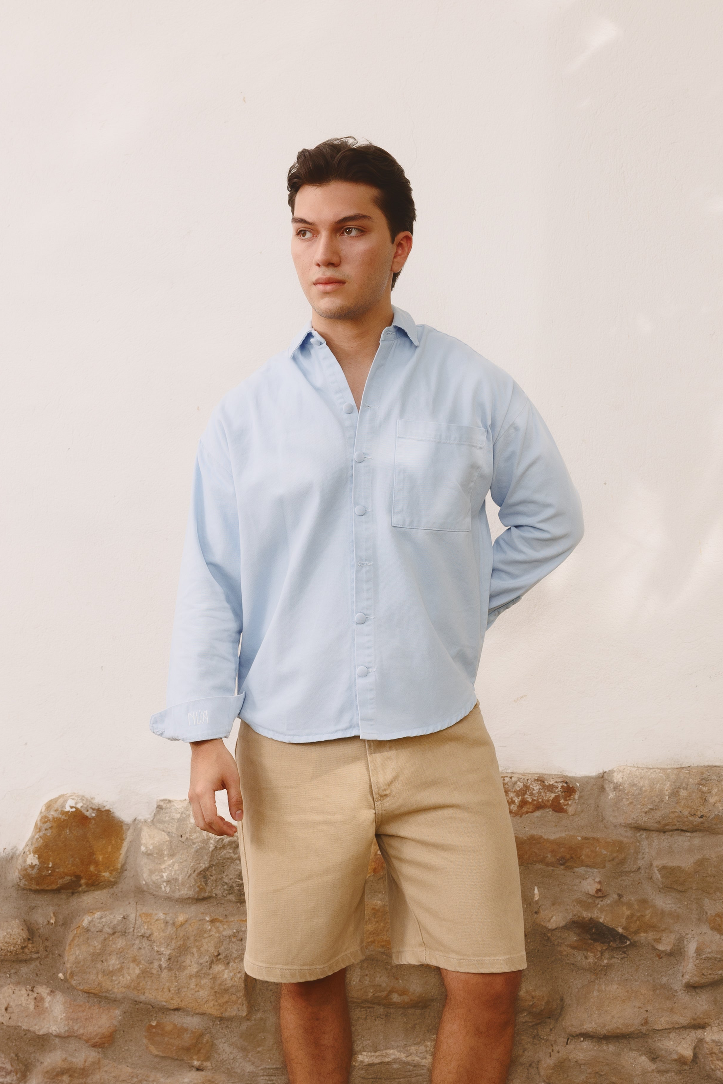 Camisa Fluir con tu Esencia Unisex Baby Blue