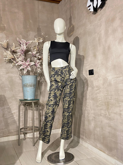 Pantalón Camuflado Verde
