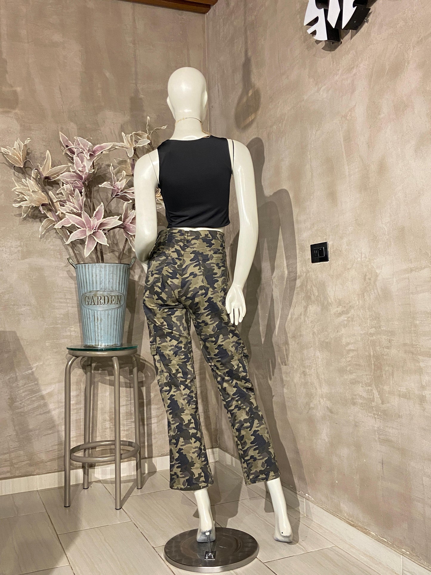 Pantalón Camuflado Verde